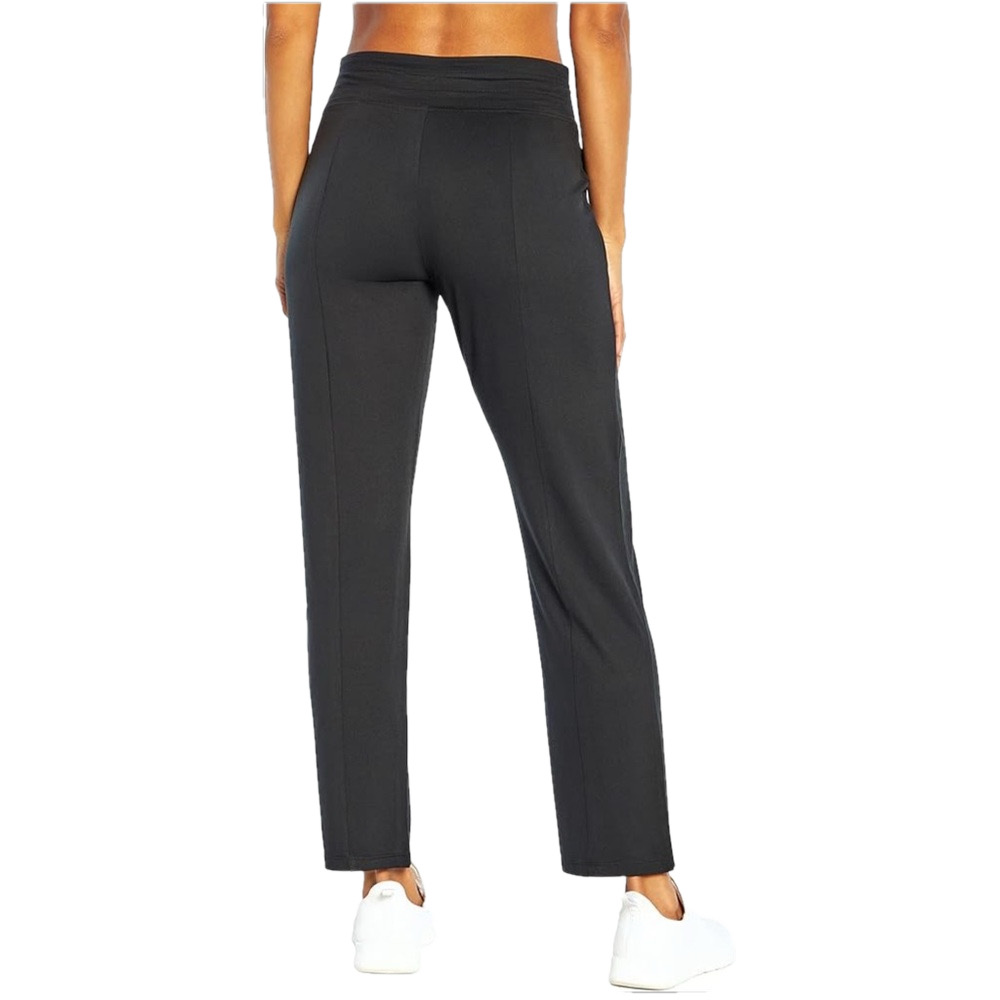 Adidas Women's Pilates Tights Slim Fit Pull-On Ankle Golf Pant Plain Black M